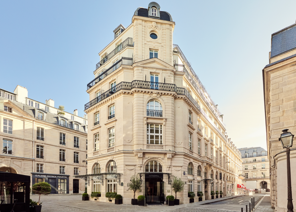 Façade de l'hôtel Grand Hôtel du Palais Royal