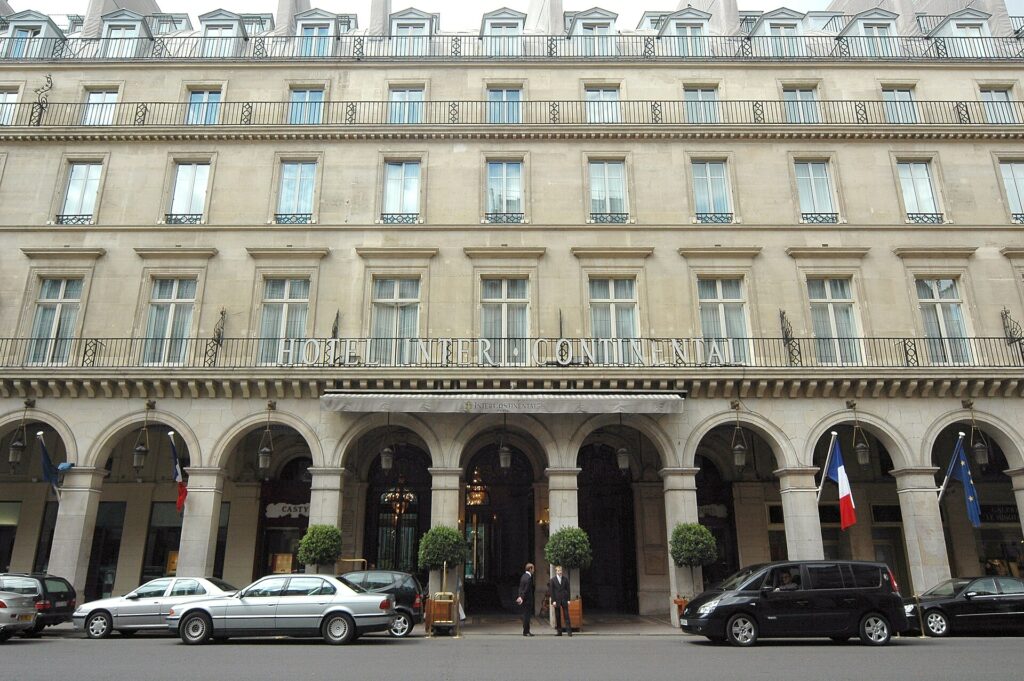 Façade de l'hôtel The Westin Paris-Vendôme